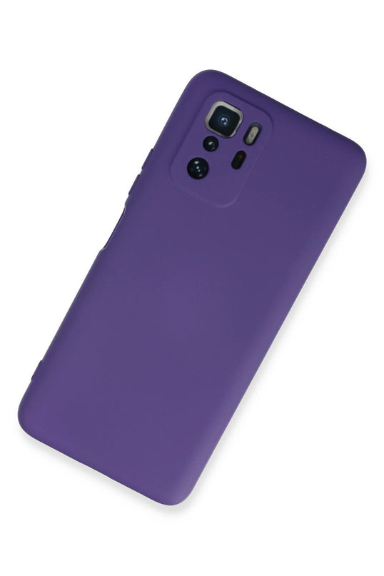Xiaomi Poco X3 GT Nano içi Kadife Silikon Kılıf - Mor 2