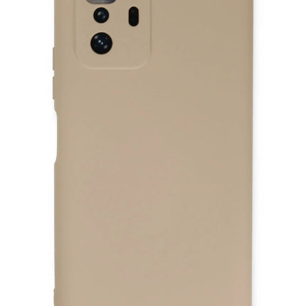 Xiaomi Poco X3 GT Nano içi Kadife Silikon Kılıf - Pudra