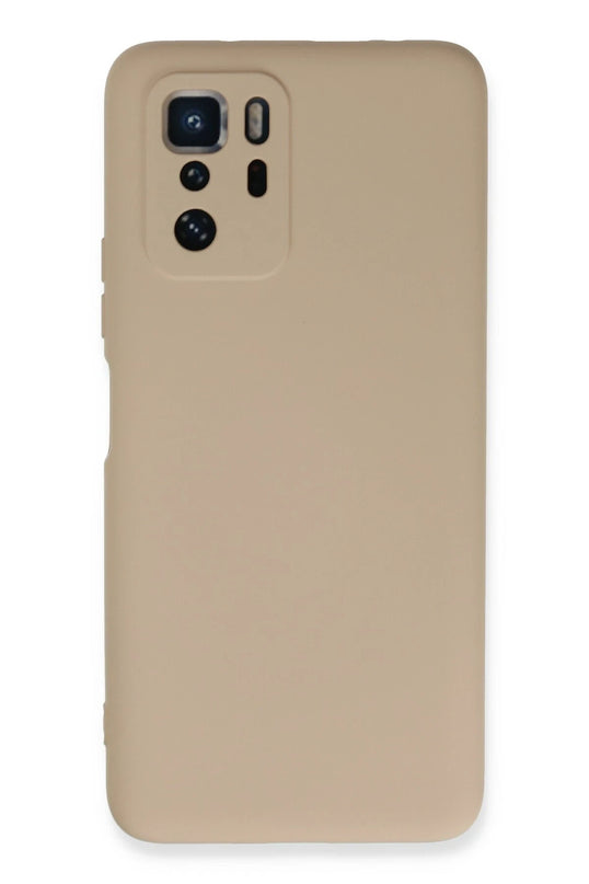 Xiaomi Poco X3 GT Nano içi Kadife Silikon Kılıf - Pudra