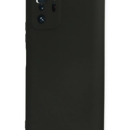 Xiaomi Poco X3 GT Nano içi Kadife Silikon Kılıf - Siyah 3