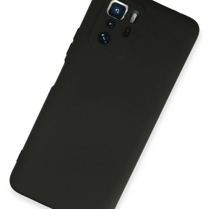 Xiaomi Poco X3 GT Nano içi Kadife Silikon Kılıf - Siyah 2