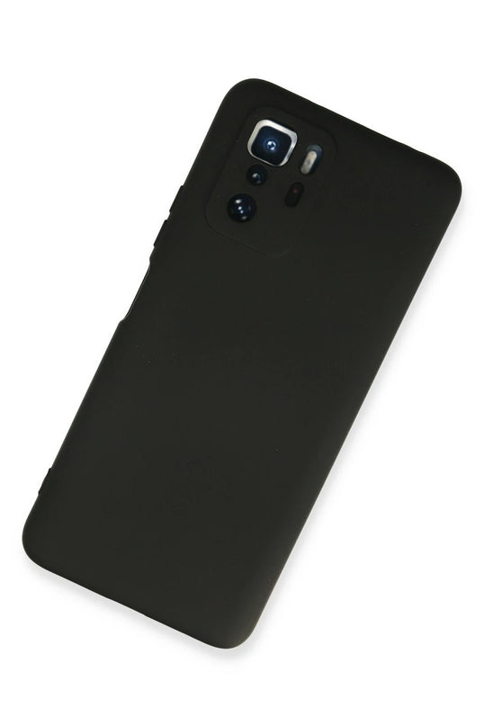 Xiaomi Poco X3 GT Nano içi Kadife Silikon Kılıf - Siyah 2