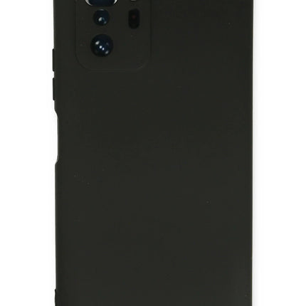 Xiaomi Poco X3 GT Nano içi Kadife Silikon Kılıf - Siyah