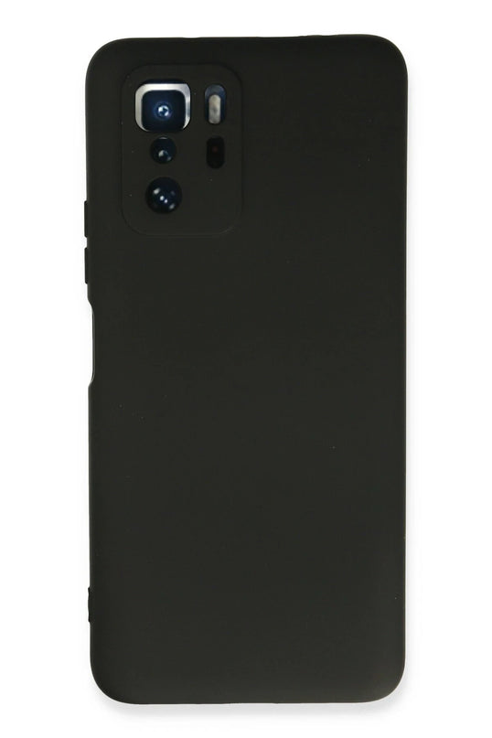 Xiaomi Poco X3 GT Nano içi Kadife Silikon Kılıf - Siyah