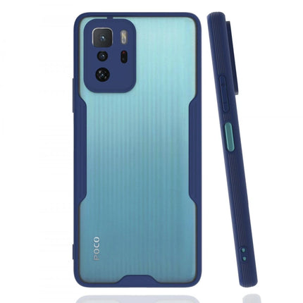 Xiaomi Poco X3 GT Platin Silikon Kılıf - Lacivert