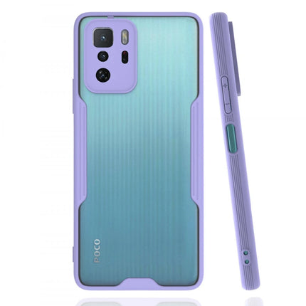 Xiaomi Poco X3 GT Platin Silikon Kılıf - Lila