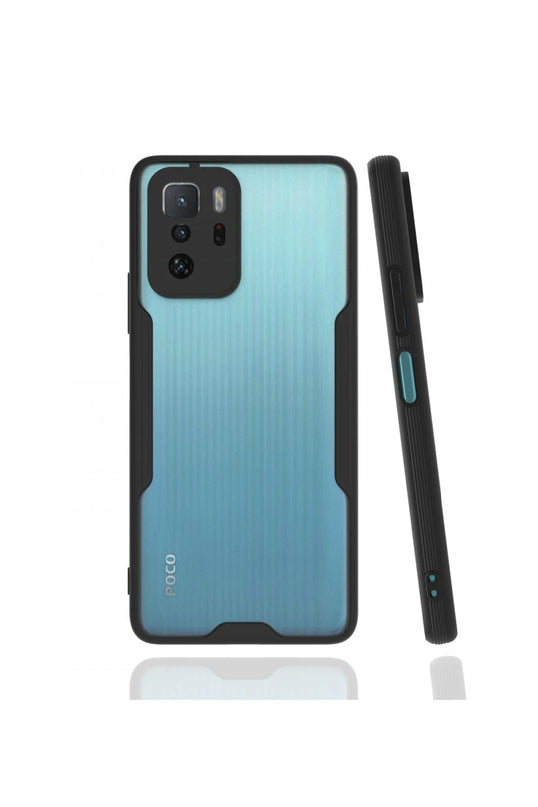 Xiaomi Poco X3 GT Platin Silikon Kılıf - Siyah