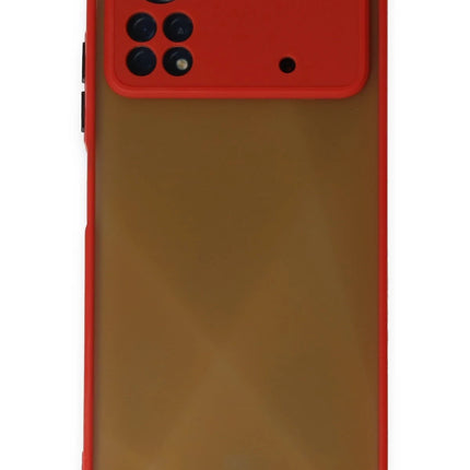 Xiaomi Poco X4 Pro 5G Montreal Silikon Kapak Kılıf - Kırmızı