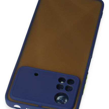 Xiaomi Poco X4 Pro 5G Montreal Silikon Kapak Kılıf - Lacivert 3