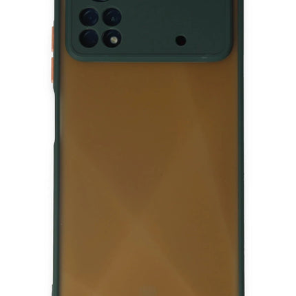 Xiaomi Poco X4 Pro 5G Montreal Silikon Kapak Kılıf - Yeşil