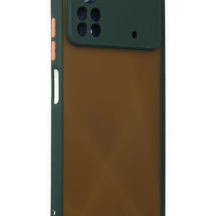 Xiaomi Poco X4 Pro 5G Montreal Silikon Kapak Kılıf - Yeşil 2