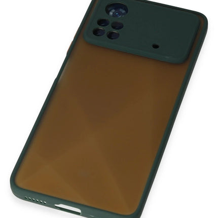 Xiaomi Poco X4 Pro 5G Montreal Silikon Kapak Kılıf - Yeşil 4