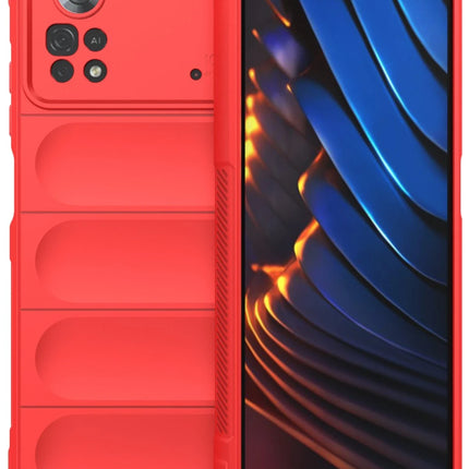 Xiaomi Poco X4 Pro 5G Optimum Silikon Kılıf - Kırmızı