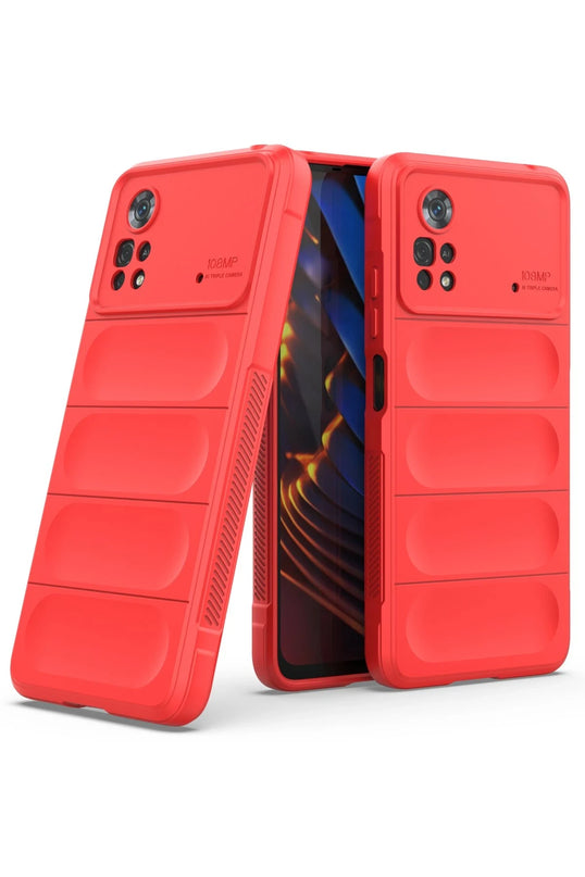 Xiaomi Poco X4 Pro 5G Optimum Silikon Kılıf - Kırmızı 2