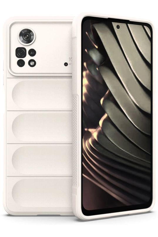 Xiaomi Poco X4 Pro 5G Optimum Silikon Kılıf - Krem