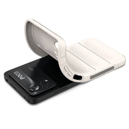 Xiaomi Poco X4 Pro 5G Optimum Silikon Kılıf - Krem 4