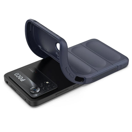 Xiaomi Poco X4 Pro 5G Optimum Silikon Kılıf - Lacivert 4