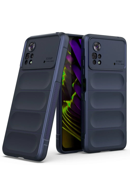 Xiaomi Poco X4 Pro 5G Optimum Silikon Kılıf - Lacivert 2