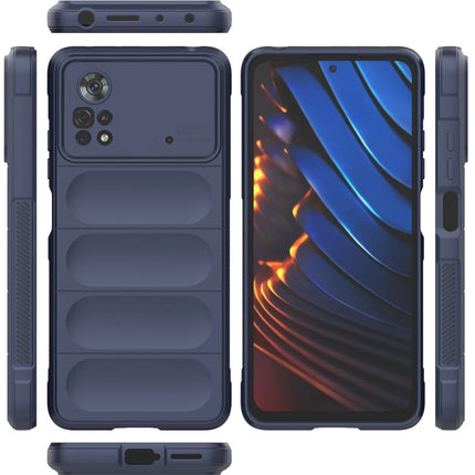 Xiaomi Poco X4 Pro 5G Optimum Silikon Kılıf - Lacivert 3