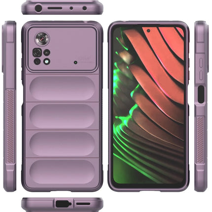 Xiaomi Poco X4 Pro 5G Optimum Silikon Kılıf - Mor 3
