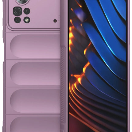 Xiaomi Poco X4 Pro 5G Optimum Silikon Kılıf - Mor