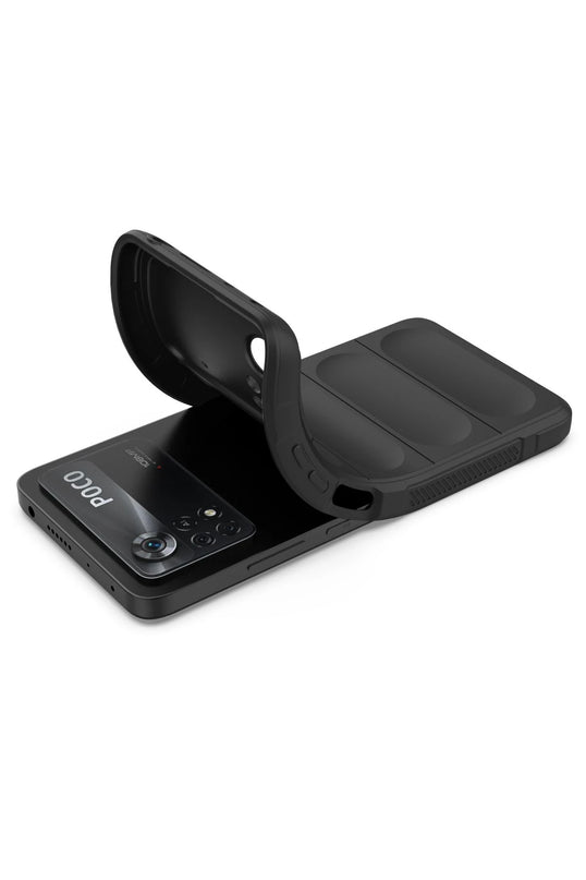 Xiaomi Poco X4 Pro 5G Optimum Silikon Kılıf - Siyah 4