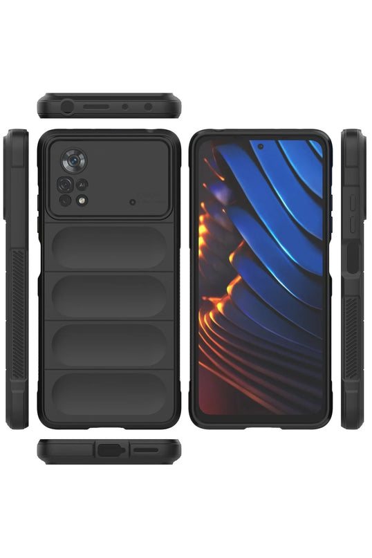 Xiaomi Poco X4 Pro 5G Optimum Silikon Kılıf - Siyah 3