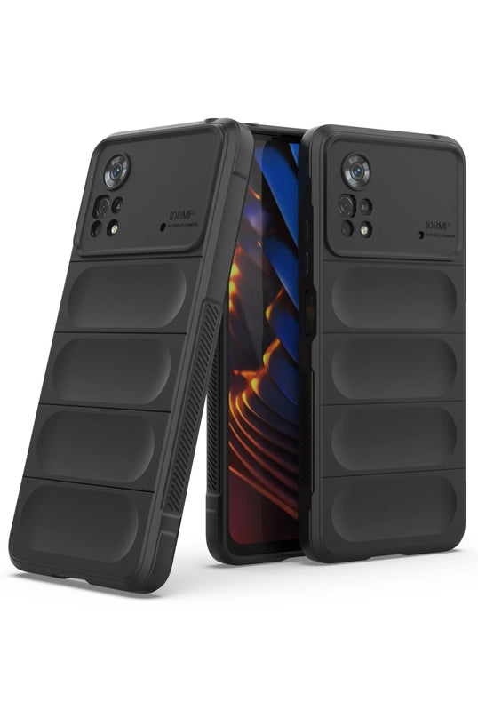 Xiaomi Poco X4 Pro 5G Optimum Silikon Kılıf - Siyah 2