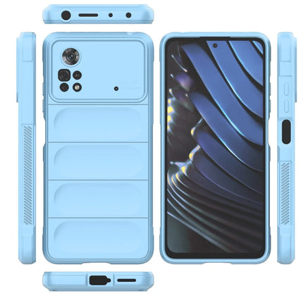 Xiaomi Poco X4 Pro 5G Optimum Silikon Kılıf - Sky Blue 2