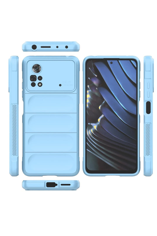 Xiaomi Poco X4 Pro 5G Optimum Silikon Kılıf - Sky Blue 2