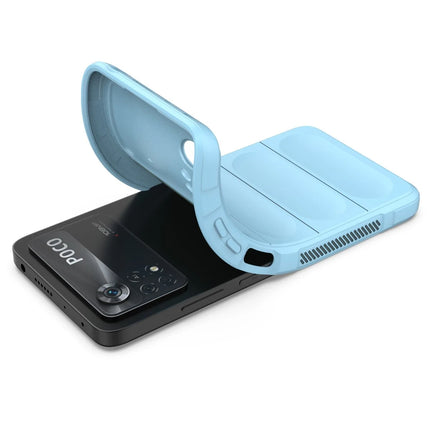 Xiaomi Poco X4 Pro 5G Optimum Silikon Kılıf - Sky Blue 4