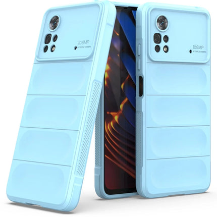 Xiaomi Poco X4 Pro 5G Optimum Silikon Kılıf - Sky Blue 3