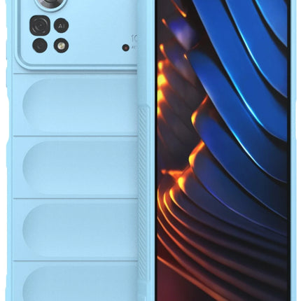 Xiaomi Poco X4 Pro 5G Optimum Silikon Kılıf - Sky Blue
