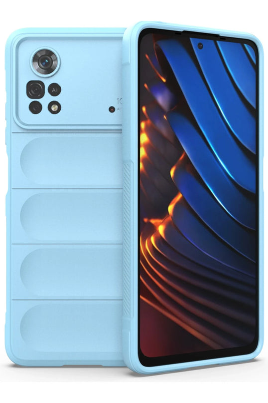 Xiaomi Poco X4 Pro 5G Optimum Silikon Kılıf - Sky Blue