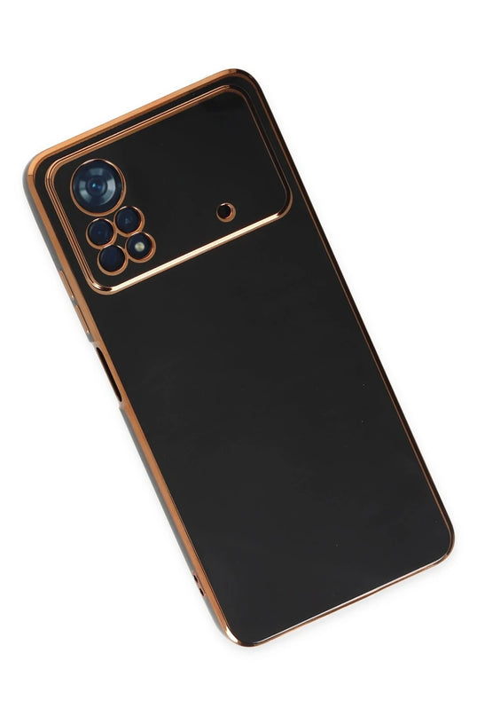 Xiaomi Poco X4 Pro 5G Volet Silikon Kılıf - Siyah 3
