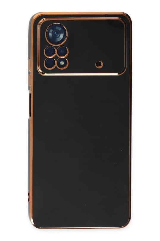 Xiaomi Poco X4 Pro 5G Volet Silikon Kılıf - Siyah 2