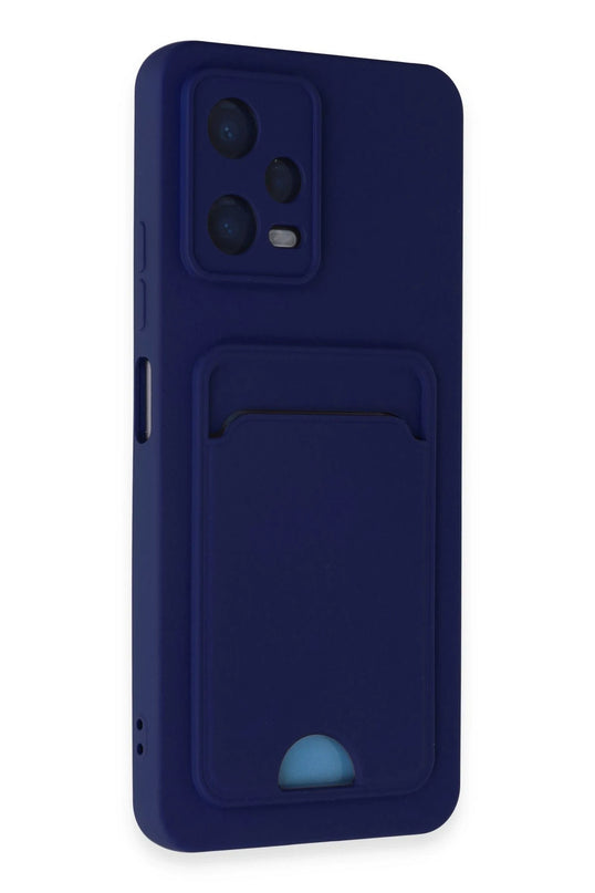 Xiaomi Poco X5 5G Kelvin Kartvizitli Silikon Kılıf - Lacivert 2