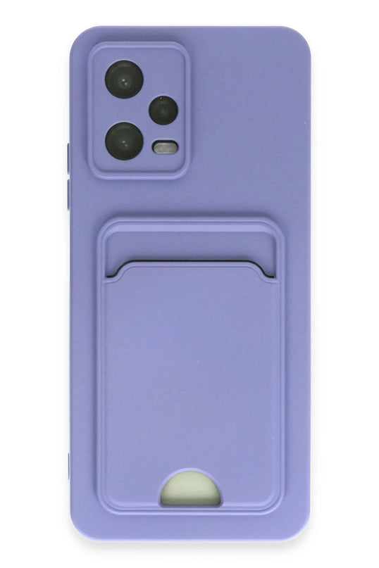 Xiaomi Poco X5 5G Kelvin Kartvizitli Silikon Kılıf - Lila