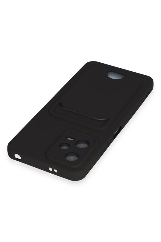 Xiaomi Poco X5 5G Kelvin Kartvizitli Silikon Kılıf - Siyah 3
