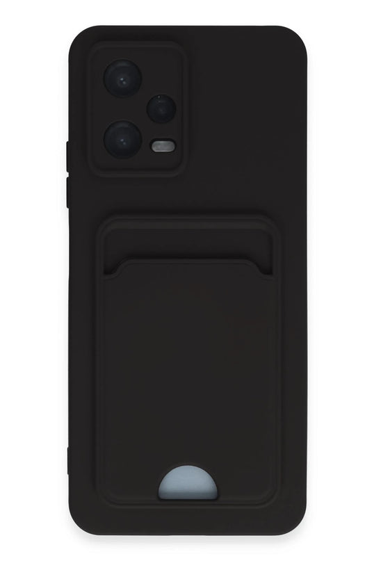 Xiaomi Poco X5 5G Kelvin Kartvizitli Silikon Kılıf - Siyah