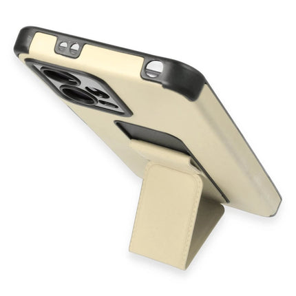 Xiaomi Poco X5 5G Mega Standlı Silikon Kılıf - Gold 4