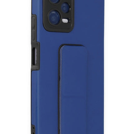 Xiaomi Poco X5 5G Mega Standlı Silikon Kılıf - Mavi 2