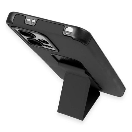 Xiaomi Poco X5 5G Mega Standlı Silikon Kılıf - Siyah 4