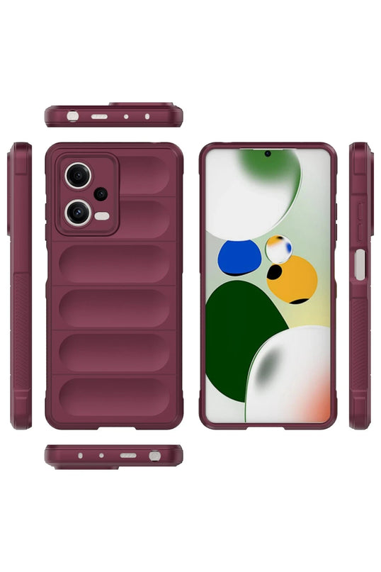 Xiaomi Poco X5 5G Optimum Silikon Kılıf - Bordo 3