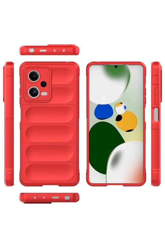 Xiaomi Poco X5 5G Optimum Silikon Kılıf - Kırmızı 3