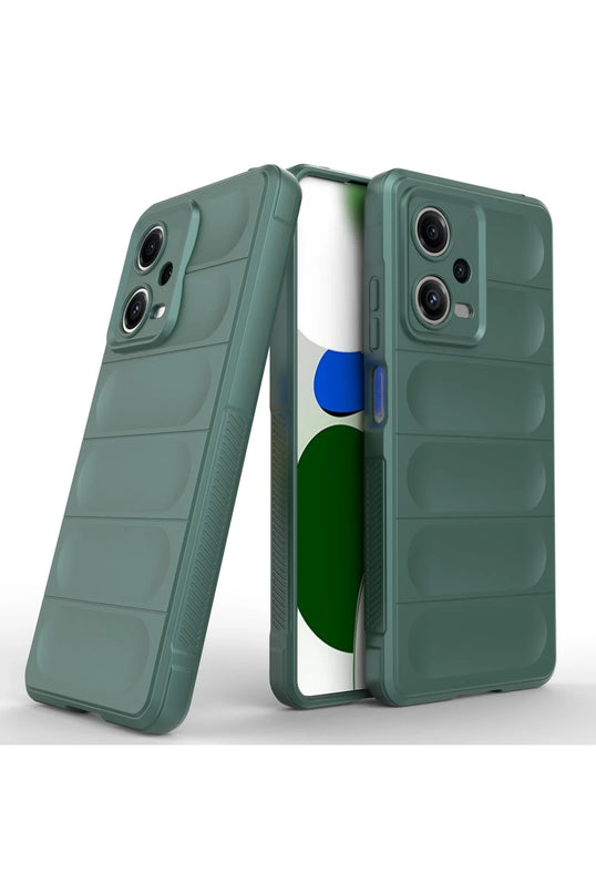Xiaomi Poco X5 5G Optimum Silikon Kılıf - Koyu Yeşil 2