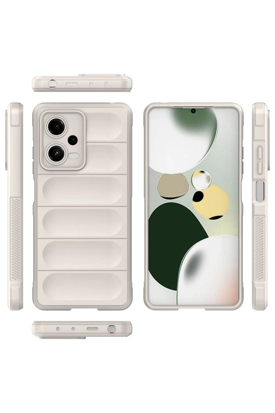 Xiaomi Poco X5 5G Optimum Silikon Kılıf - Krem 3