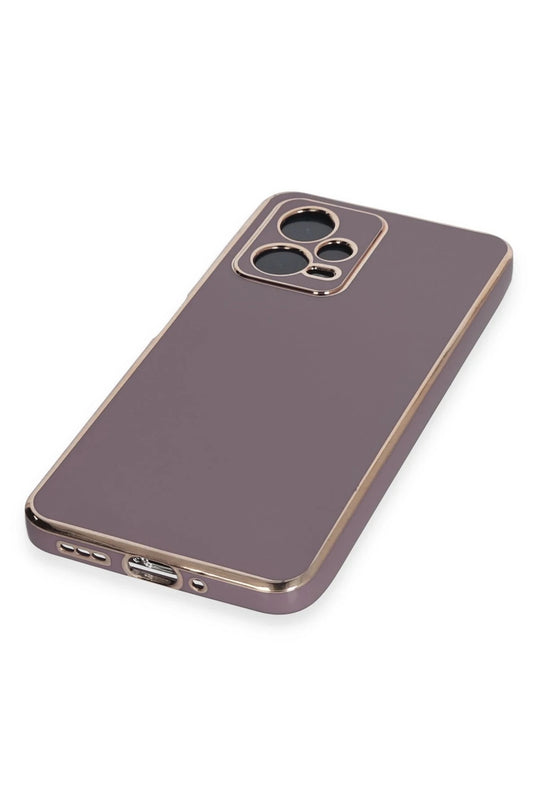 Xiaomi Poco X5 5G Volet Silikon Kılıf - Mor 4