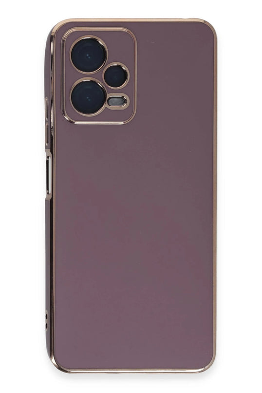 Xiaomi Poco X5 5G Volet Silikon Kılıf - Mor