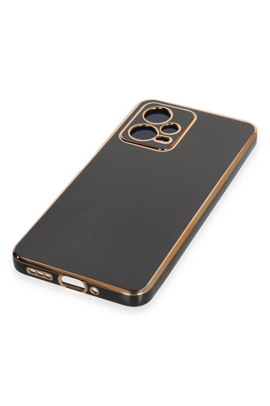 Xiaomi Poco X5 5G Volet Silikon Kılıf - Siyah 4
